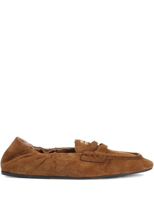 SUEDE LOAFERS MIU MIU | 5D341EF-D005008F0316
